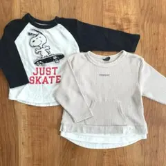 2枚セット　ロンT エックスガール　X-girl スヌーピー　SNOOPY