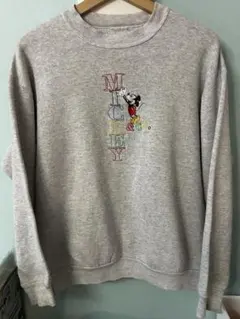 ビンテージ90sミッキーマウスプリントスウェット