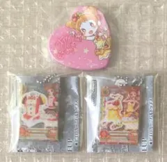 アイカツ 衣装展 ハート缶バッジ アクリルチャーム 有栖川おとめ
