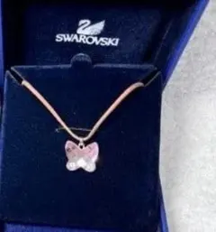 ★SWAROVSKI　スワロフスキー　ネックレス　バタフライのサムネイル