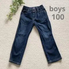 デニムパンツ　100 長ズボン