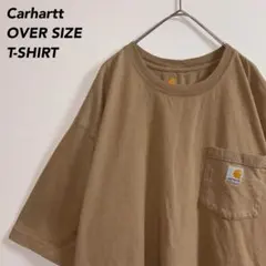 オーバーサイズCarharttカーハートポケットTシャツポケTワンポイントロゴ