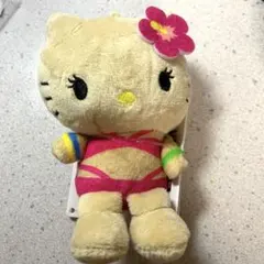 ハローキティ 水着ぬいぐるみ　日焼けキティ