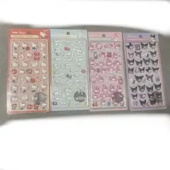 み*び様 ボンボンドロップシール 風 サンリオ ハローキティ シナモン クロミ