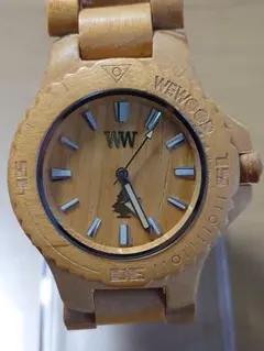 WEWOODウィウッド 100% NATURAL WOOD 木製クォーツ腕時計のサムネイル