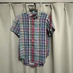 Ralph Lauren 半袖チェックシャツ