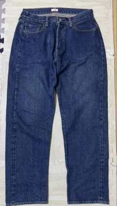 CIOTA 13,5oz 스트레이트 데님 다크 블루 32