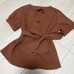 INGNI ぺプラム半袖　トップス