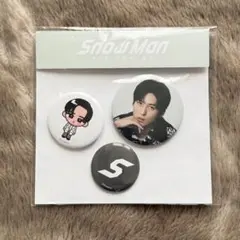 Snow Man 1st POP-UP 缶バッジセット 目黒蓮