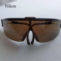 【希少】ニコン マルチスポーツ サングラス スポーツ ヴィンテージ 茶【イ497のサムネイル