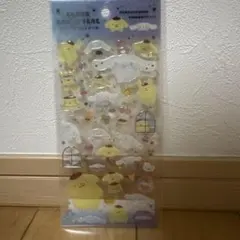 クリアキャンディシール　ポムポムプリン　シナモロール