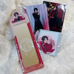 刀ミュ加州清光 陸奥一蓮 フィルムホルダー 缶バッジ 十周年 ブロマイド