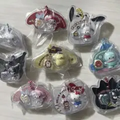 【コンプ】10個セットサンリオキャラクターズパッケージチャーム