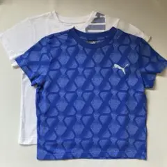 PUMA 130cm Tシャツ 2枚セット 男の子 スポーツ ロゴ