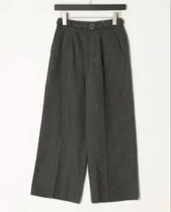 BEAMS ビームス　ツイードワイドパンツ