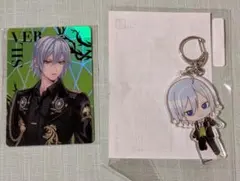 ツイステ　ハピクロ！くじ アクキー　オーロラカード　シルバー