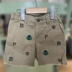 100センチ（3/3T）Polo Ralph Lauren 刺繍ショートパンツ