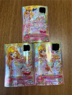 アイカツカード ブレスオーロラリボン3枚