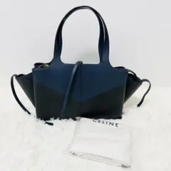 セリーヌ トライフォールド トートバッグ ネイビー ツートン 美品 2025年最新】セリーヌ トライフォールドの人気アイテム - メルカリ