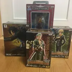 ワンピース　フィギュア　ルフィ　サンジ　ゾロ　エースまとめ売り