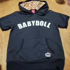 BABYDOLL フード付きパーカー 130