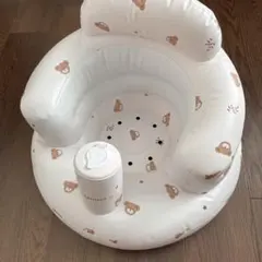 ベビーチェア　バスチェア 　くま柄　沐浴 西松屋 バースデイ アカチャンホンポ