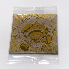 ワンピース ウエハース シール ルフィ 金ニカ 裏キング