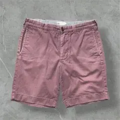 【31】J.CREW コットンショーツ パープルフェード グッドエイジング古着のサムネイル