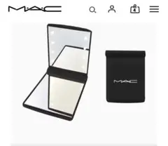 MAC マック ミラー 鏡 コンパクトミラー LED メイク ノベルティ 非売品