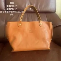 極希少 美しい本革】 ILBISONTE レザートートバッグ 肩掛け バイソン 