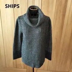 SHIPS　シップス　オフタートルネック　セーター　ニット　日本製