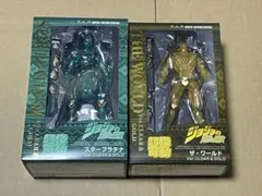 新品未開封 超像可動 ザ・ワールド &スタープラチナ CLEAR&GOLD
