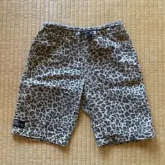 豹柄ハーフパンツ 豹柄 ヒョウ柄 ズボン パンツ ハーフパンツ キッズ