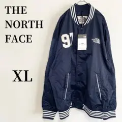 ★新品★ザノースフェイス スタジャン ボンバージャケット【XL】ネイビー