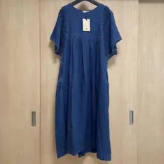 ま*子様 ☆完売 新品 SOU·SOU リネンリンクルワンピース 小花ちらし 麻