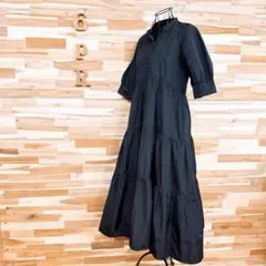 美品 MARILYN MOON 定価3.2万 カットワーク刺繍コットンワンピース