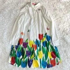 グラニフ シャツワンピース はらぺこあおむし Ｆ