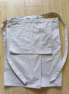 アフタヌーンティー　カフェエプロン　ポケット付き