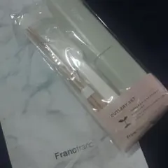 [未使用] francfranc 持ち運び カトラリー 箸、スプーン、フォーク