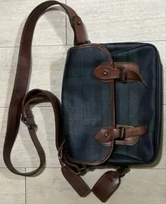 美品 POLO RALPH LAUREN ショルダーバッグ レザー
