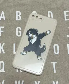 iPhoneケース iPhone7plus 8plus 犬 スマホケースのサムネイル