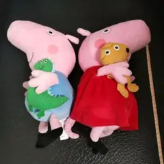ペッパピッグ ぬいぐるみ 2体セット