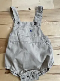 【値下げ】POLO Baby ポロ サロペットロンパース 80