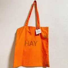 【新品未使用】タグ付き[HAY] ヘイ トートバッグ　マンゴー(mango)のサムネイル