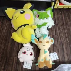 ポケモンぬいぐるみまとめ売り4個セット