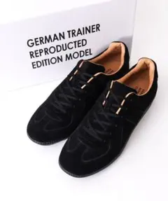 GERMAN TRAINER スニーカー　ブラック　サイズ27cmのサムネイル