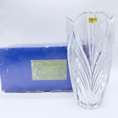 Noritake Crystal フラワーベース 箱付き 花瓶