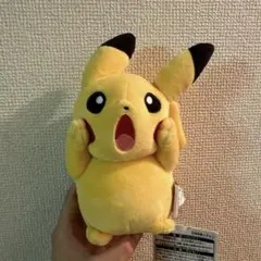ムンク展　ピカチュウ　ぬいぐるみ　タグ付き ポケモン ヌイグルミ ムンク展限定品 ぬいぐるみ 叫びピカチュウ