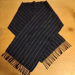 BEGG SCOTLAND　ラムウール　ストライプ　アンゴラ混