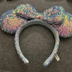 ディズニー スパンコールカチューシャミニーマウス